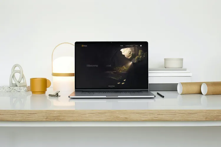 Screenshot de Filament website