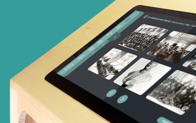 Screenshot de Borne interactive du musée de l'horlogerie de Cluses